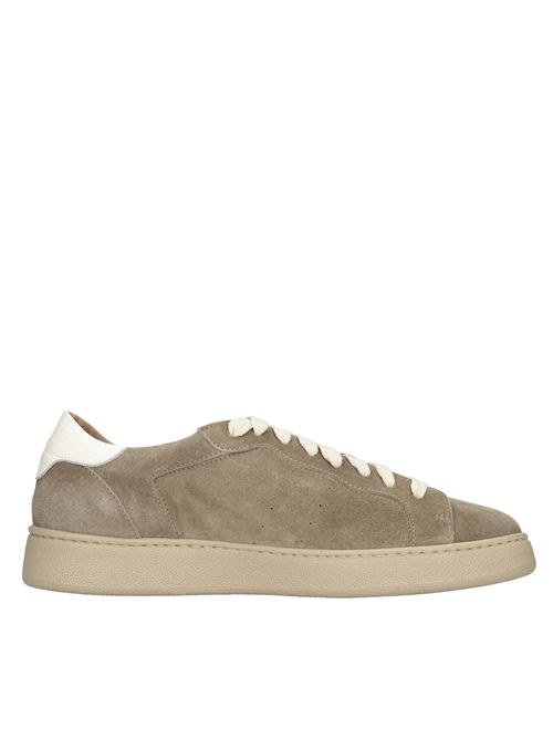 Sneakers in camoscio BOEMOS | 40235-E24 HASHANTILOPE-BIANCO